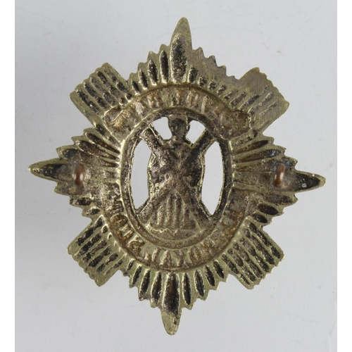 1620 - Badge (looks original) The Royal Scots 4th Vol. Batt. brass badge (looks cast) - it is very solid in... 