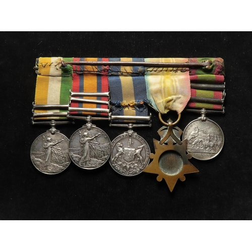 1789 - Group mounted as worn - all medals renamed (1829 Serjt J. Hensher 2nd Battn K.R.R.) by recipient. Af... 