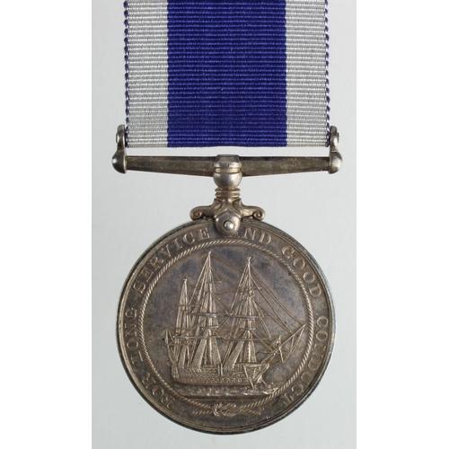 1899 - Naval LSGC Medal GVI (M.37647 M C Brice CPO CK HMS Woolwich).