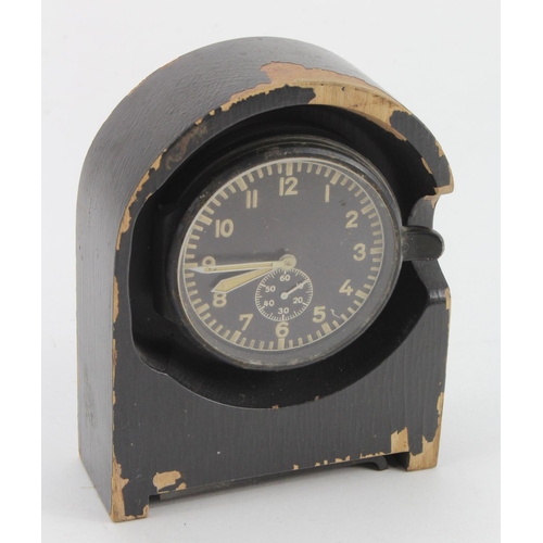 2165 - WW2 German Luftwaffe Junghans Radio Operators Clock Dated 1942. Was working well but has stopped.  S... 