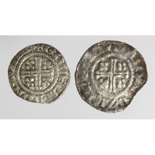 351 - Short Cross silver Pennies of Henry II, Winchester mint (2): Class 1b, Gocelm, 0.90g, slightly clipp... 