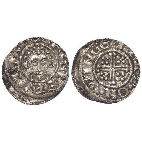 357 - Short Cross silver Penny of King John (in the name of Henry), Class 5b, Winchester mint, moneyer Mil... 