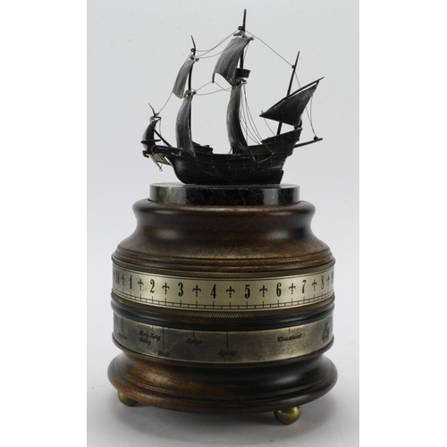 821 - Mariners World clock, by St. James's House Company and Charles Frodsham & Company Ltd, limited editi... 