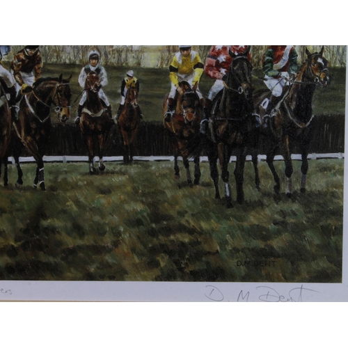 861 - Horses/sporting interest. Two prints by David Dent (British b.1959) The first, Printer's Proof (no.1... 