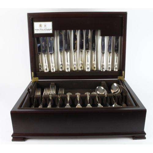 956 - An Arthur Price eight setting cutlery set. Never used in its original box. Buyer collects