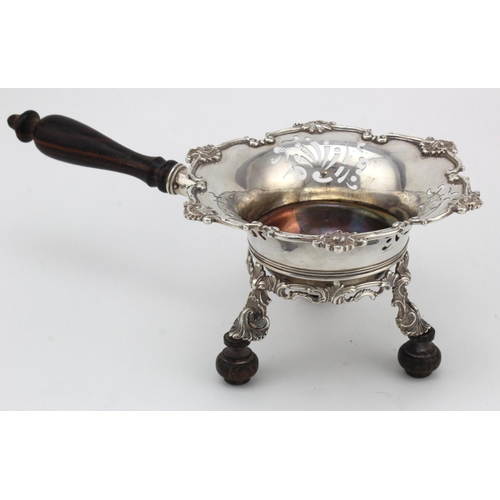 962 - Dutch silver & copper Brazier by P. Heerens &  Zn, Schoonhoven, 1977 in the 18th Century Taste ,hall... 