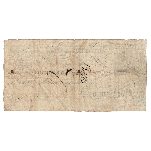 212 - Newcastle upon Tyne 5 Pounds dated 1802, No. B4805 for Surtees, Burdon & Brandling (Outing 1502h) ed... 