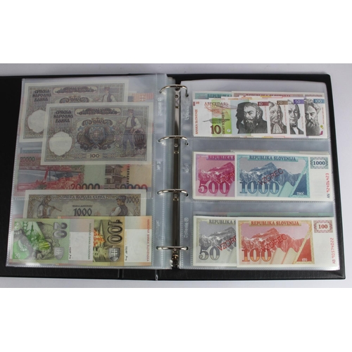 874 - World (500), a comprehensive collection from A - Z, in album with slip case, includes some PMG grade... 