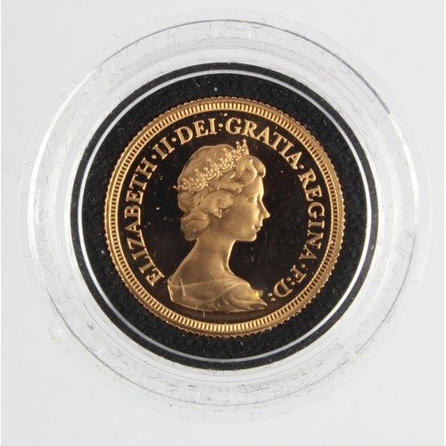 1008 - Sovereign 1979 Proof FDC in a hard plastic capsule