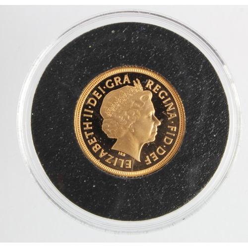 1021 - Sovereign 1998 Proof FDC in a hard plastic capsule