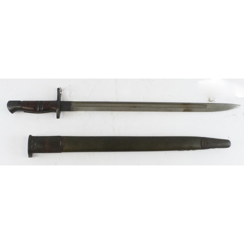 103 - US P'17 Bayonet by Remington. Ricasso marked 