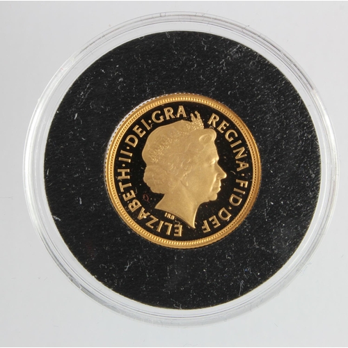 1032 - Sovereign 2012 Proof FDC in a hard plastic capsule