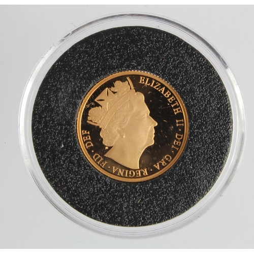 1034 - Sovereign 2016 Proof FDC in a hard plastic capsule