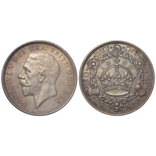 1097 - Crown 1933 wreath, lightly toned EF