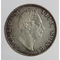 India, East India Company silver Rupee 1835 VF-GVF, edge nick and ...