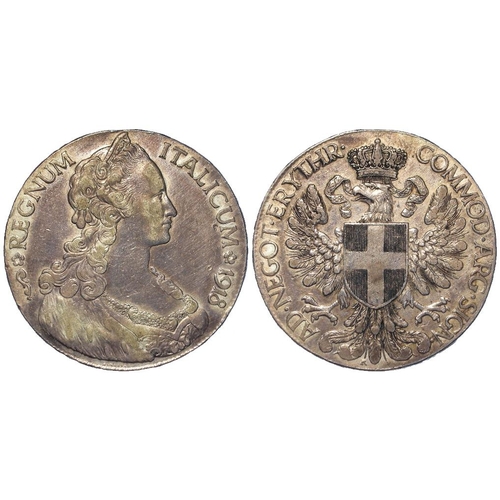 1355 - Italian Eritrea silver Tallero 1918, KM#5, VF