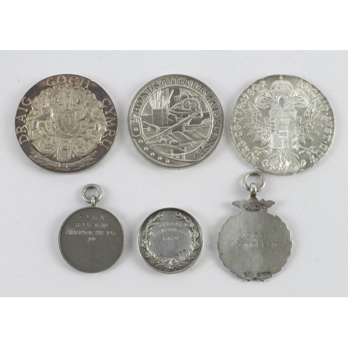 1734 - British Commemorative silver medals (2) comprising a Churchill Centenary 1874-1974 medal hallmarked ... 