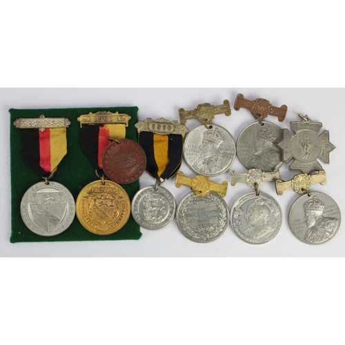 1783 - School medals various, Victorian / Edwardian.  (10)