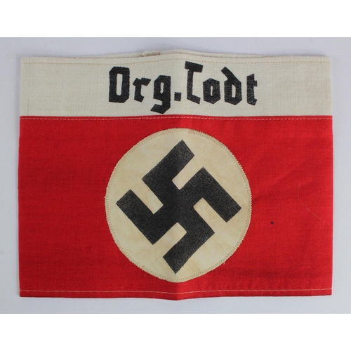 273 - German Org Todt armband.