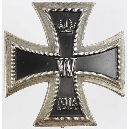 357 - German WW1 private purchase Iron Cross 1st class.