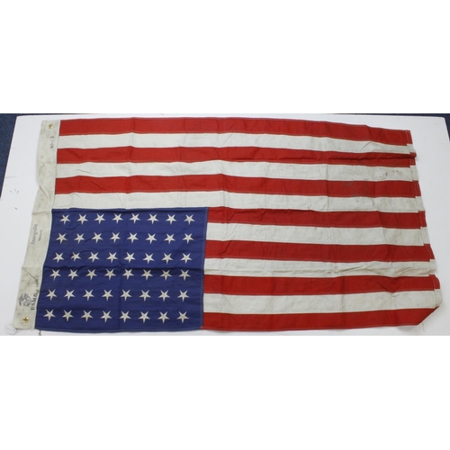 660 - U.S.M.C WW2 1943 dated flag.