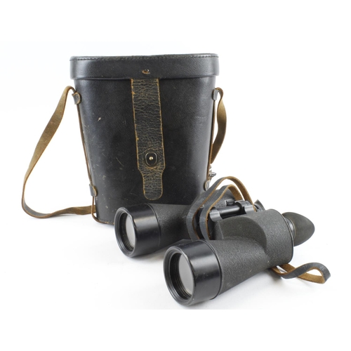 664 - US Navy WW2 7x50 binoculars stamped Bu.Aero.US Navy mark 21 F.S.S.C 88-B-320 made by Square D compan... 