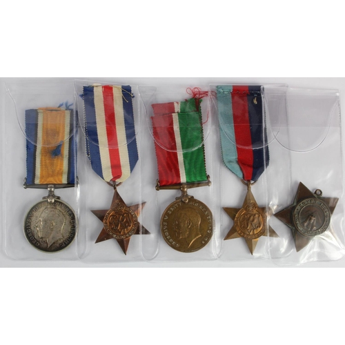 670 - Various medals - Khedive's Star 1884-6 (suspender missing). Mercantile Marine Medal (William T Wales... 