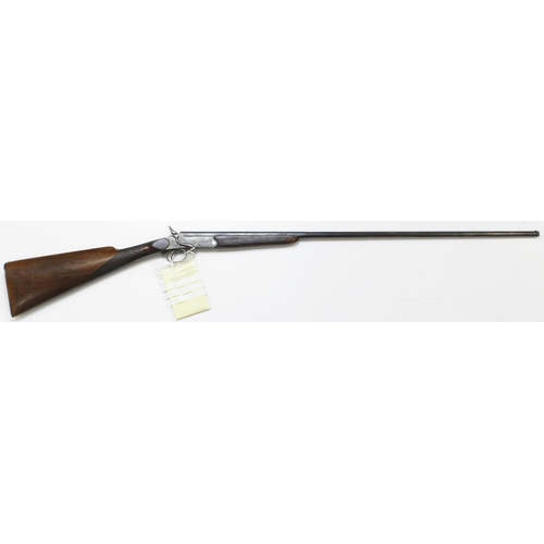 71 - Poachers .410 single barrel Shotgun made in Belgium c1930. Chequered walnut stock, SN: 11845, barrel... 