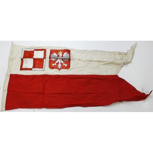 747 - WW2 1942 dated Polish Air Force flag.