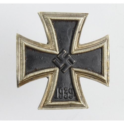 785 - WW2 German Iron Cross 1st Class E.K.I 3 Part – Iron Core.