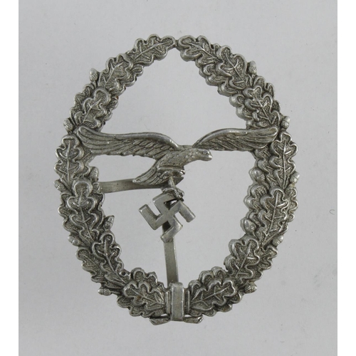 796 - WW2 German Luftwaffe Lanyard Badge.