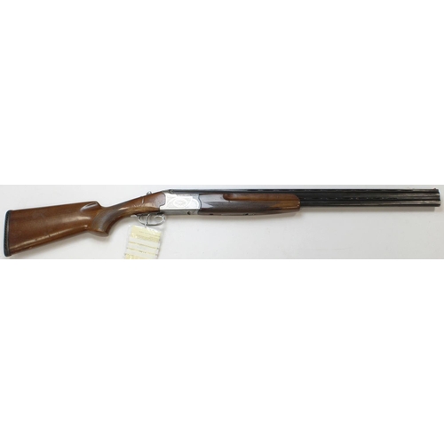 81 - Shotgun, a good over and under 12 Bore trap gun, by Lamber (Spain). Barrells 27