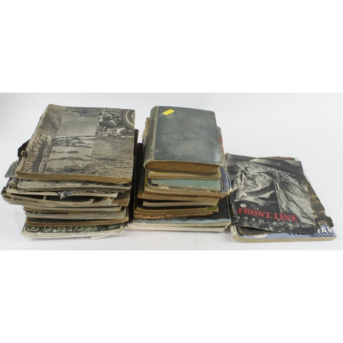 855 - WW2 HM stationary office propaganda booklets etc., Crate full.  (Buyer collects)