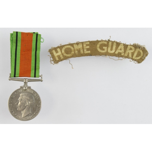 856 - WW2 Home Guard service certificate with Hornchurch Civil Defence, Fire Guard certificate of service,... 