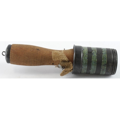 857 - WW2 Hungarian stick grenade, deactivated.