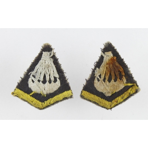 870 - WW2 Polish Paratroopers Collar Tabs.