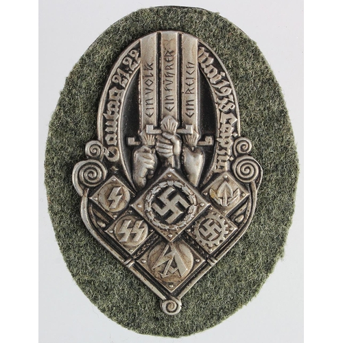 898 - WW2 German Nazi badge SA 1938.