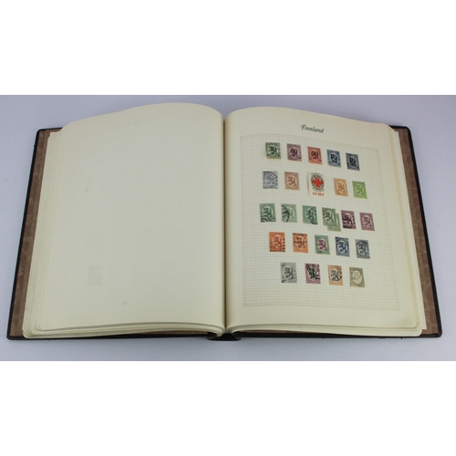 103 - Denmark and Finland original unpicked collection in album. Earlies used, later mainly um. Denmark 18... 