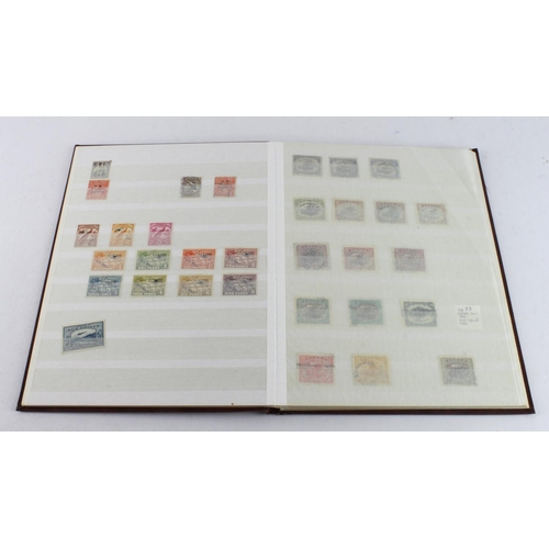 178 - South Pacific Islands range in useful stamps in brown stockbook