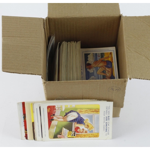 268 - Comic, large original selection in box, various themes & artists, worth a look (approx 225 cards)