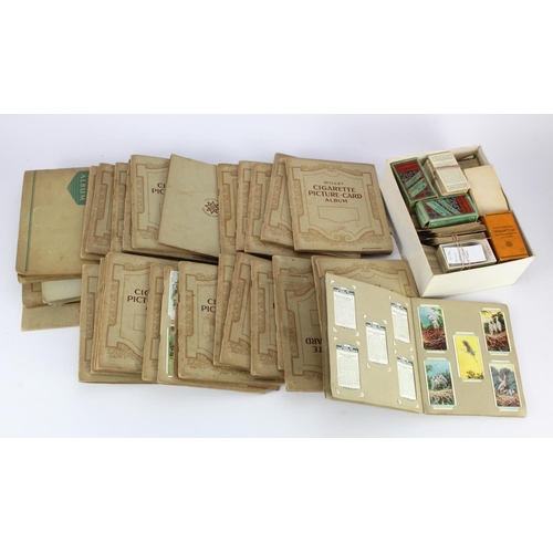 433 - Collection of approx 24 complete sets plus some part sets contained in slot-in albums (includes Ogde... 