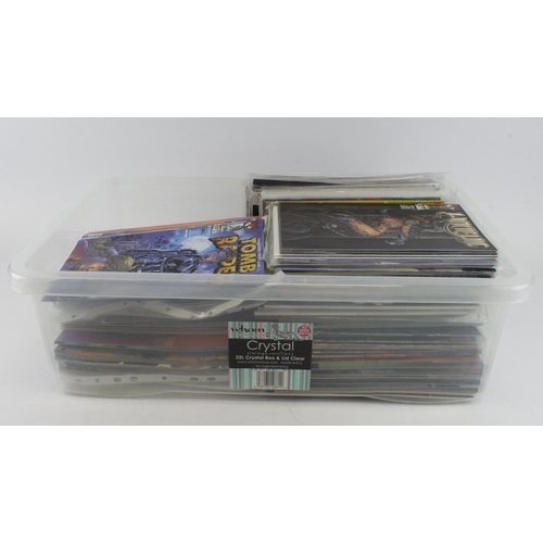 473 - Comics. A large collection of approximately 170 comics, including Fathom, Witchblade, Buffy the Vamp... 