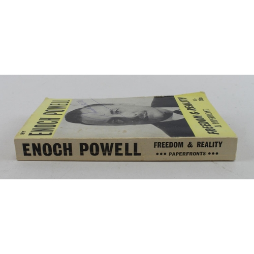 484 - Powell (Enoch). Freedom & Reality, A Paperfront, 1969, paperback, signed by the author to front cove... 