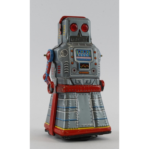 183 - Japanese tinplate Atom robot, made by Yoshiya, height 16cm approx. (working at time of cataloguing)