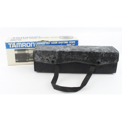 444 - Tamron Catadioptric Zoom Spotting Scope (20x - 60x, Model 05T, contained in original box