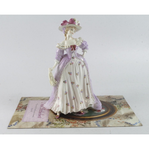 66 - Coalport 'Mrs Fitzherbert' figurine from the Femmes Fatales series, dated 1993, limited edition cert... 