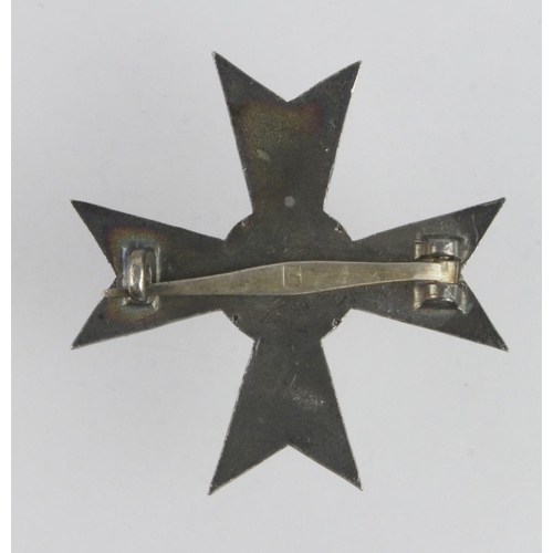 1158 - German 3rd Reich War Merit Cross 1st Class without swords for non-combatants. Marked “21” on the pin... 