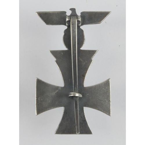 1293 - German WW1 Iron Cross 1st class with combined 1939 bar to the Iron Cross 1st class.