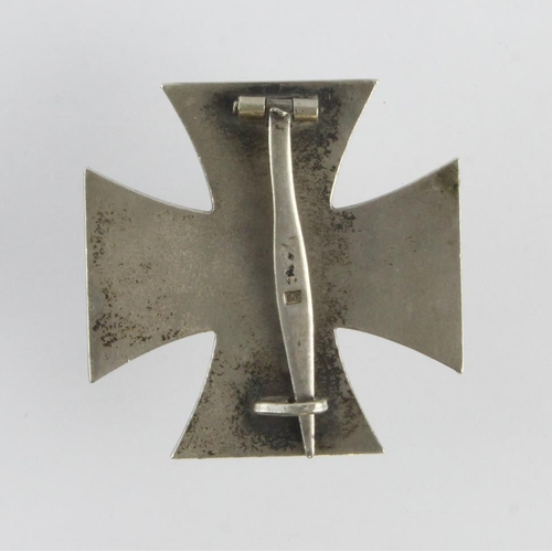 1307 - German WW2 Iron Cross 1st Class, maker marked '26'.