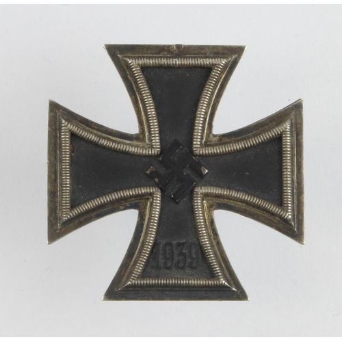 1308 - German WW2 Iron Cross 2nd class original example, sadly the suspender ring is missing.